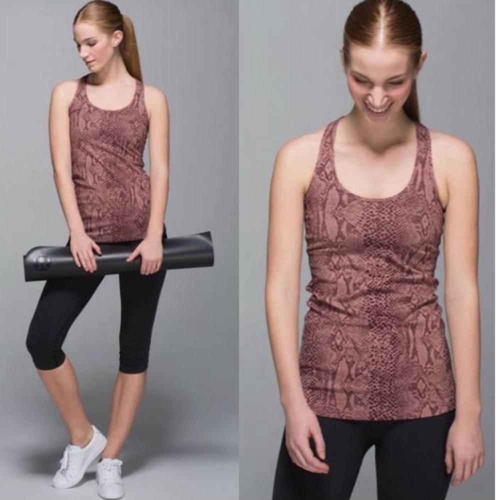 Lululemon snake print top